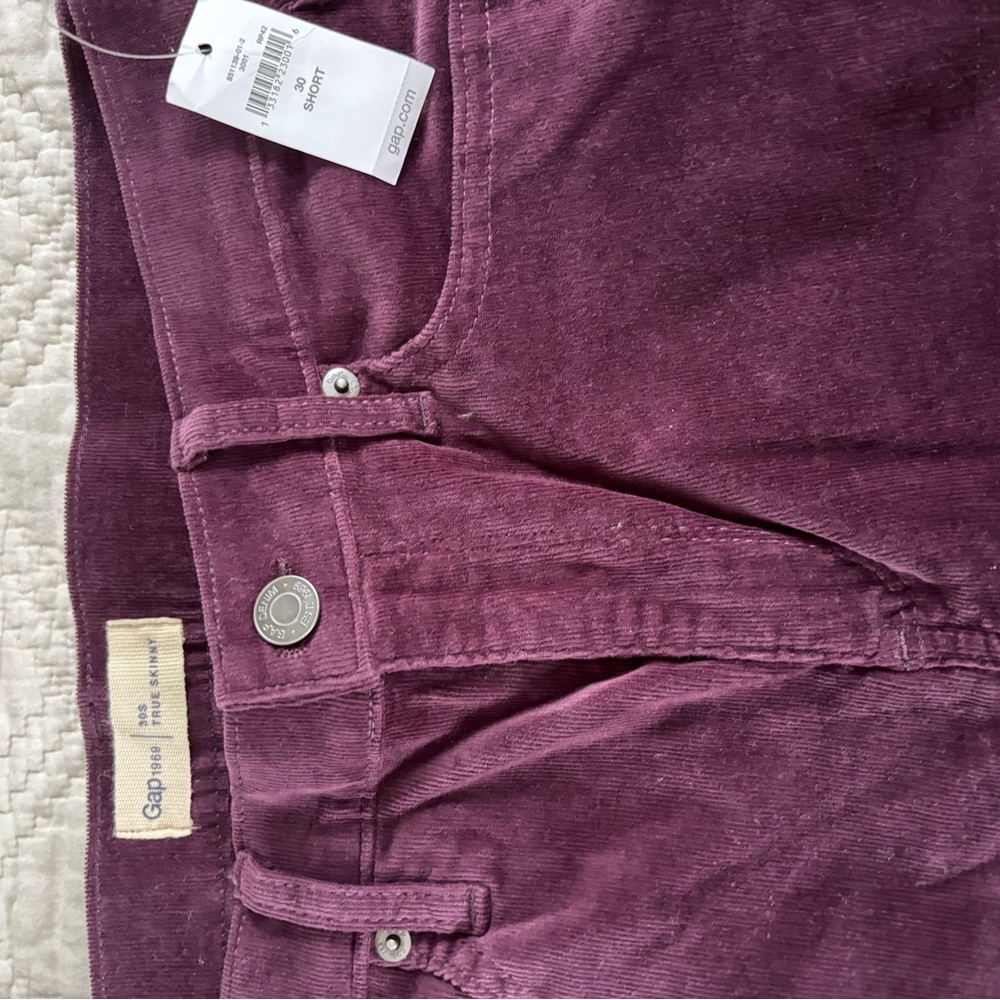 Gap brushed cords
